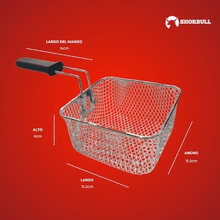 Foto 5 | Freidora Eléctrica Shorbull 2.5l