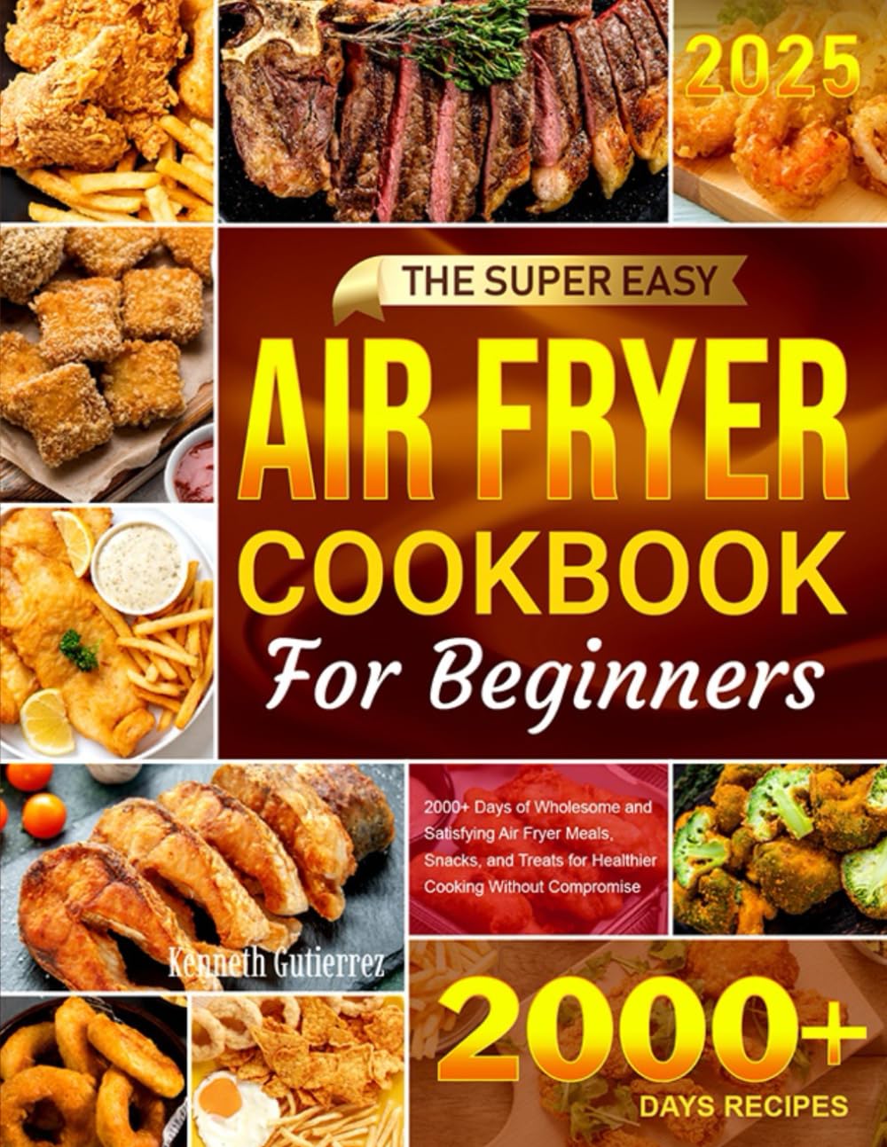 Foto 1 | Libro De Cocina La Freidora Super Easy Air Fryer Para Principiantes +2000 Recetas - Venta Internacional.