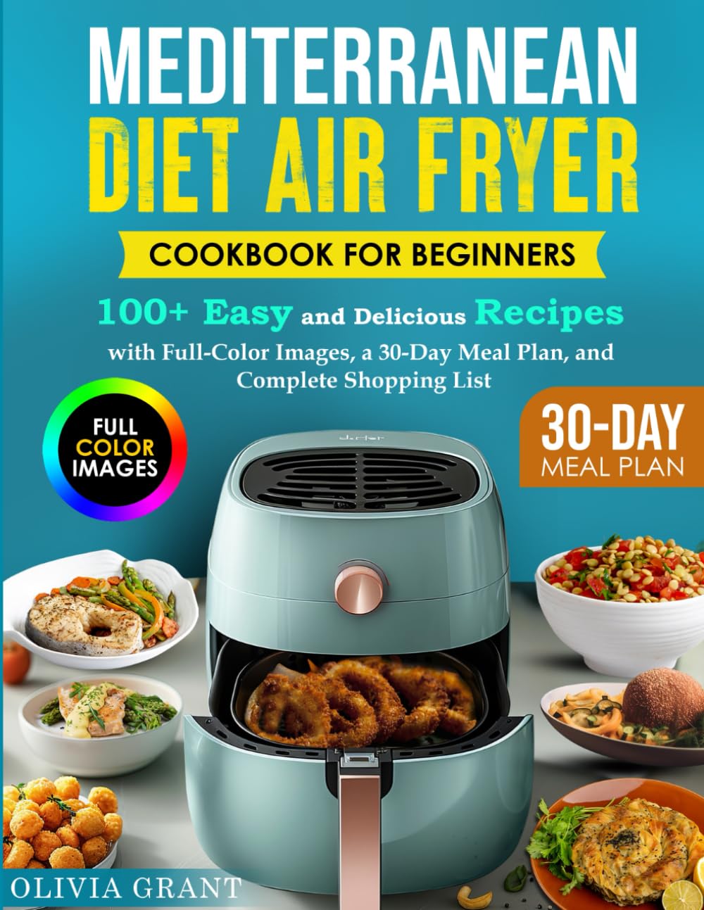 Foto 1 | Freidora Cookbook Mediterranean Diet Para Principiantes Con Más De 100  - Venta Internacional.