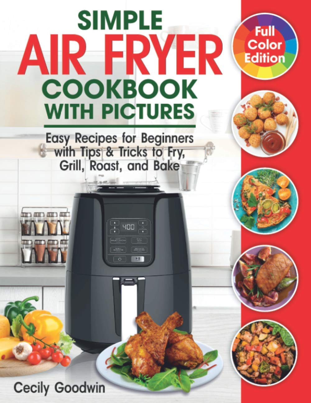 Foto 2 pulgar | Cookbook Simple Air Fryer Recetas Fáciles Para Principiantes Con Consejos - Venta Internacional.