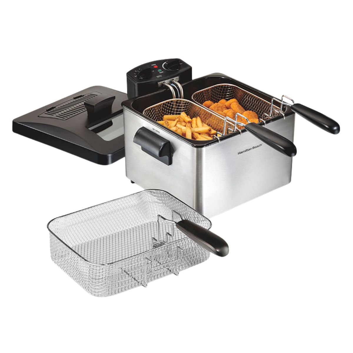Freidora Eléctrica De Aceite 2.8l Hamilton Beach 35034​