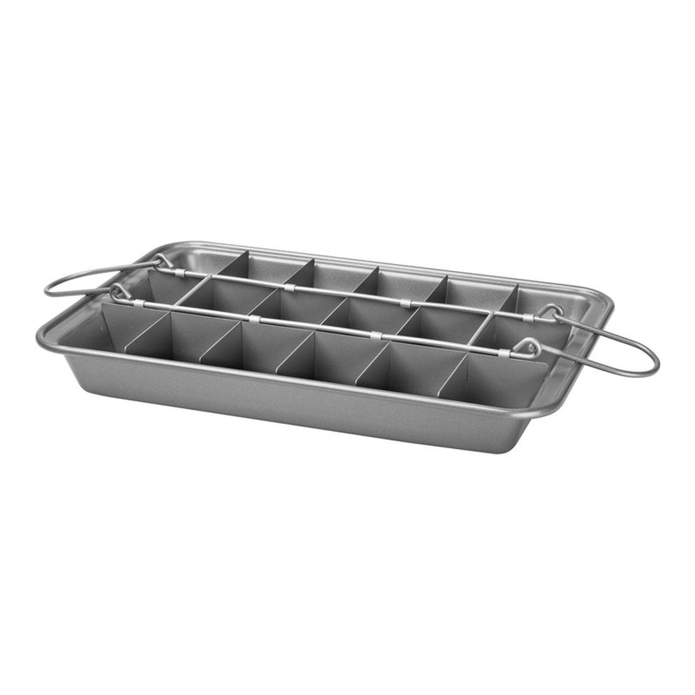 Molde Rectangular para Hornear Vasconia 4037999 color Gris de Acero Inoxidable