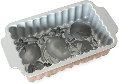 Foto 4 | Venta Internacional - Molde Nordic Ware para Pan Diseño de Flores y Cítricos 6 Tazas Caramelo