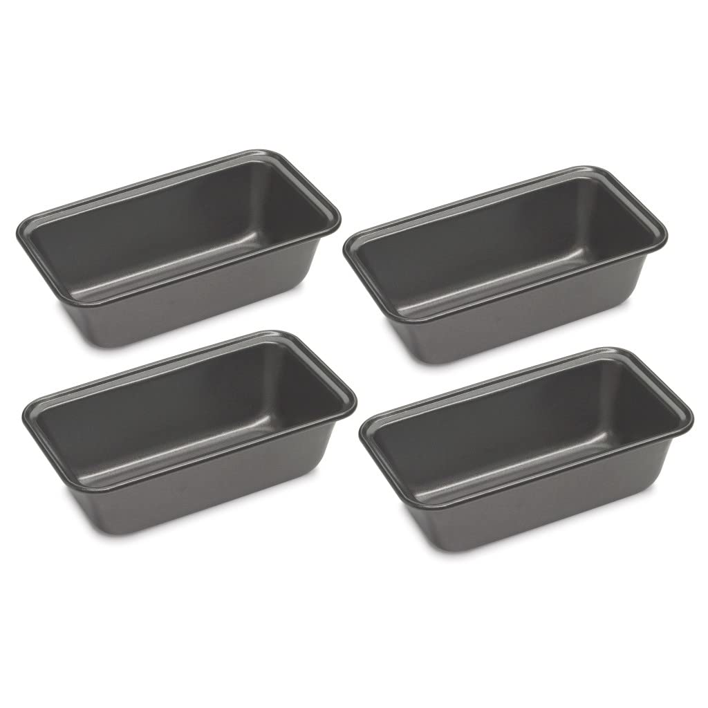 Molde Para Pan Cuisinart Cmbm-4lp Mini, 4 Unidades, Acero De Gran Calibre - Venta Internacional.