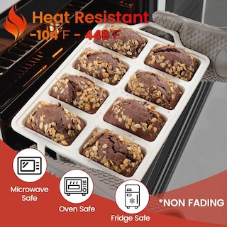 Foto 6 | Mini Molde para Pan Caketime 8 Cavidades - Venta Internacional
