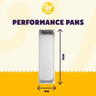Foto 2 | Molde Para Pan Wilton Performance Long Jumbo 40,6 X 10,2 Cm, Color Plateado - Venta Internacional.