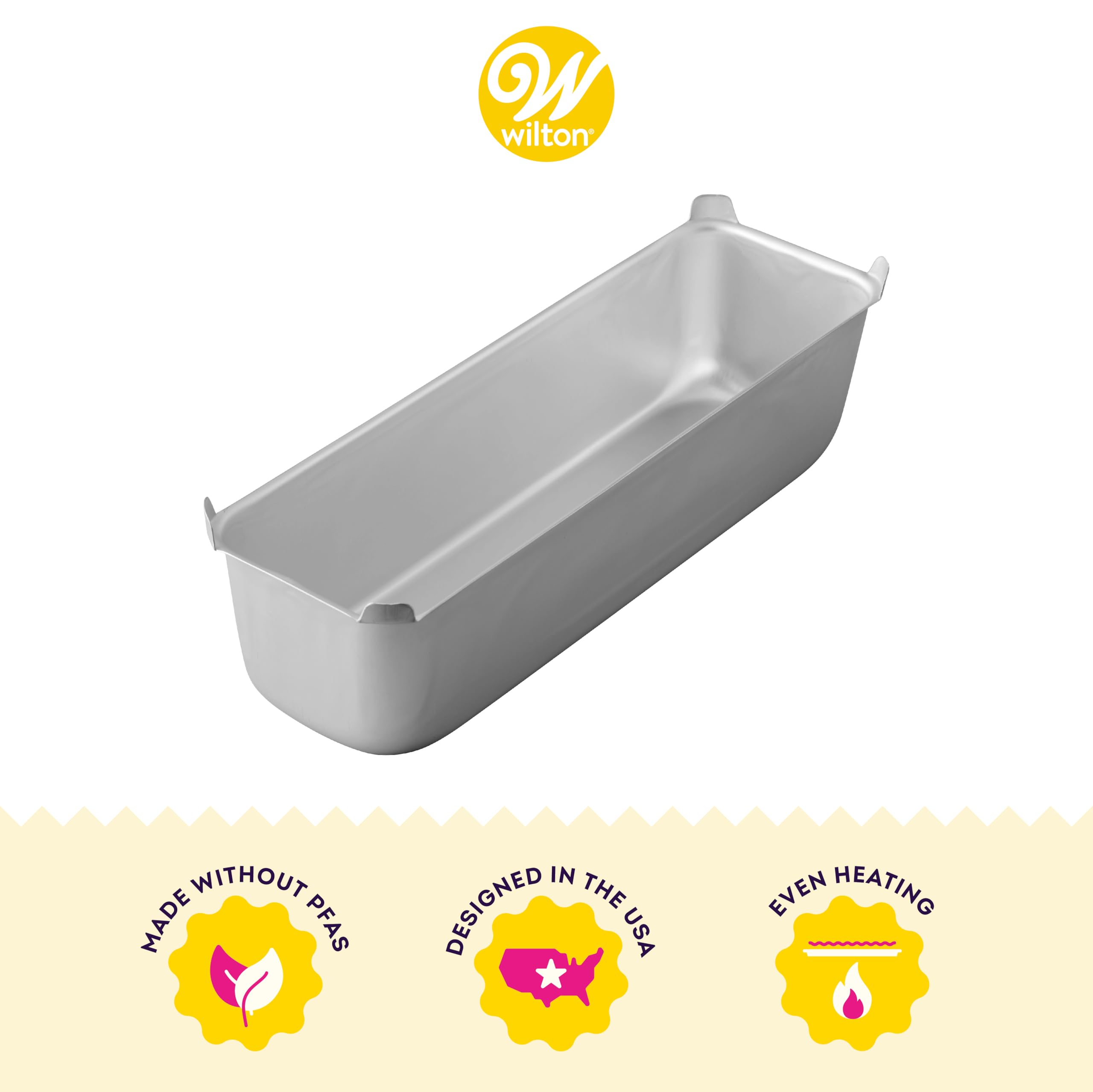Foto 4 pulgar | Molde Para Pan Wilton Performance Long Jumbo 40,6 X 10,2 Cm, Color Plateado - Venta Internacional.
