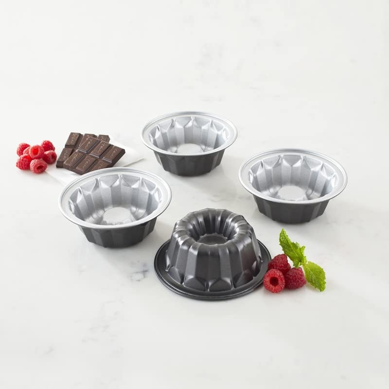 Foto 4 pulgar | Juego de Minisartenes Cuisinart Cmbm-4bntbz Acero Antiadherente De 4 Piezas - Venta Internacional