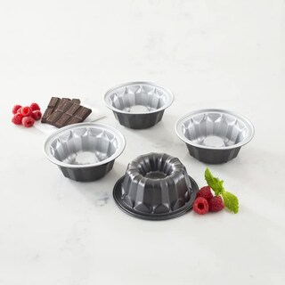 Foto 3 | Juego de Minisartenes Cuisinart Cmbm-4bntbz Acero Antiadherente De 4 Piezas - Venta Internacional