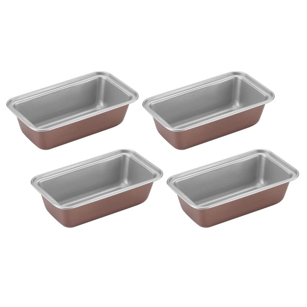Foto 2 pulgar | Juego de Minimoldes Para Pan Cuisinart Cmbm-4lpbz De Acero Antiadherente De 4 Piezas - Venta Internacional