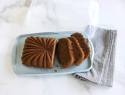 Foto 5 | Pan Cake Keeper Nordic Ware, Azul, Sin Bpa, 12,8 X 7,3 X 4,6 Cm - Venta Internacional.