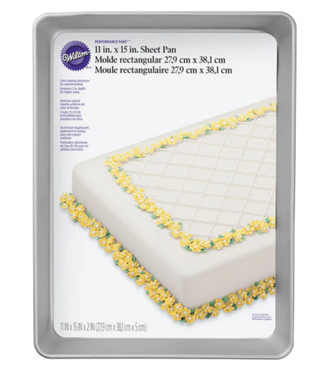 Foto 2 pulgar | Wilton Molde Rectangular Aluminio 27.94×38.1×5 Cm