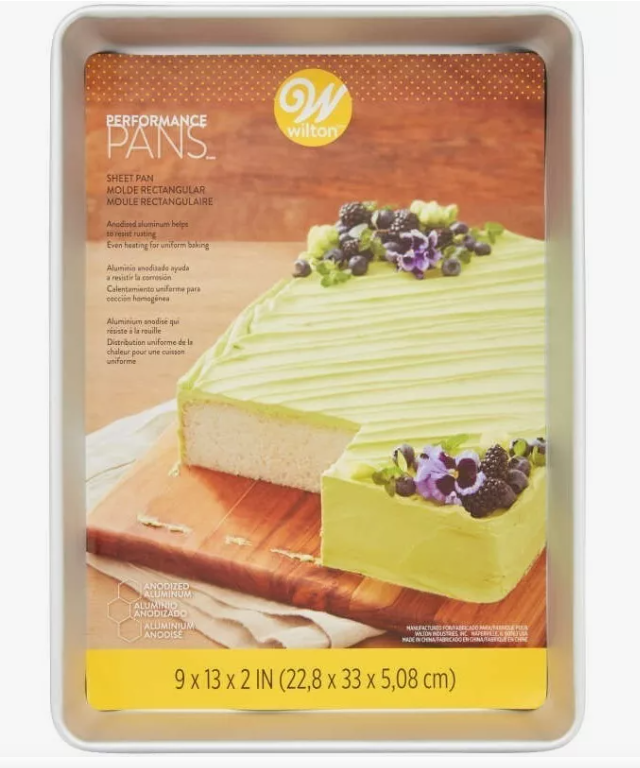 Foto 2 pulgar | Wilton Molde Pastel Rectangular Aluminio 22.8 * 33 * 5.8 Cm