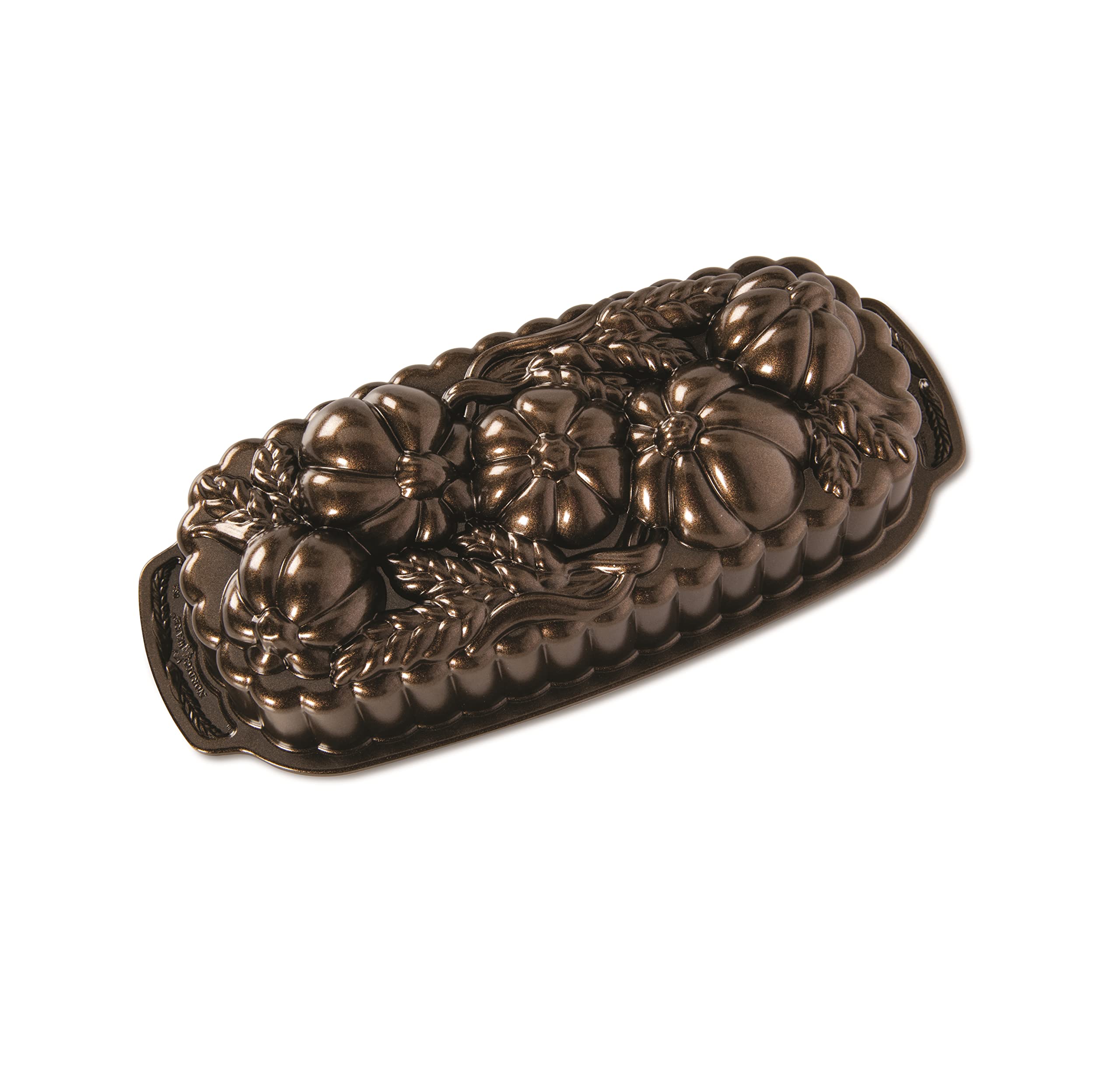 Foto 2 pulgar | Molde Para Pan Nordic Ware, Aluminio Fundido Para Trigo Y Calabaza, 1,4 L - Venta Internacional.