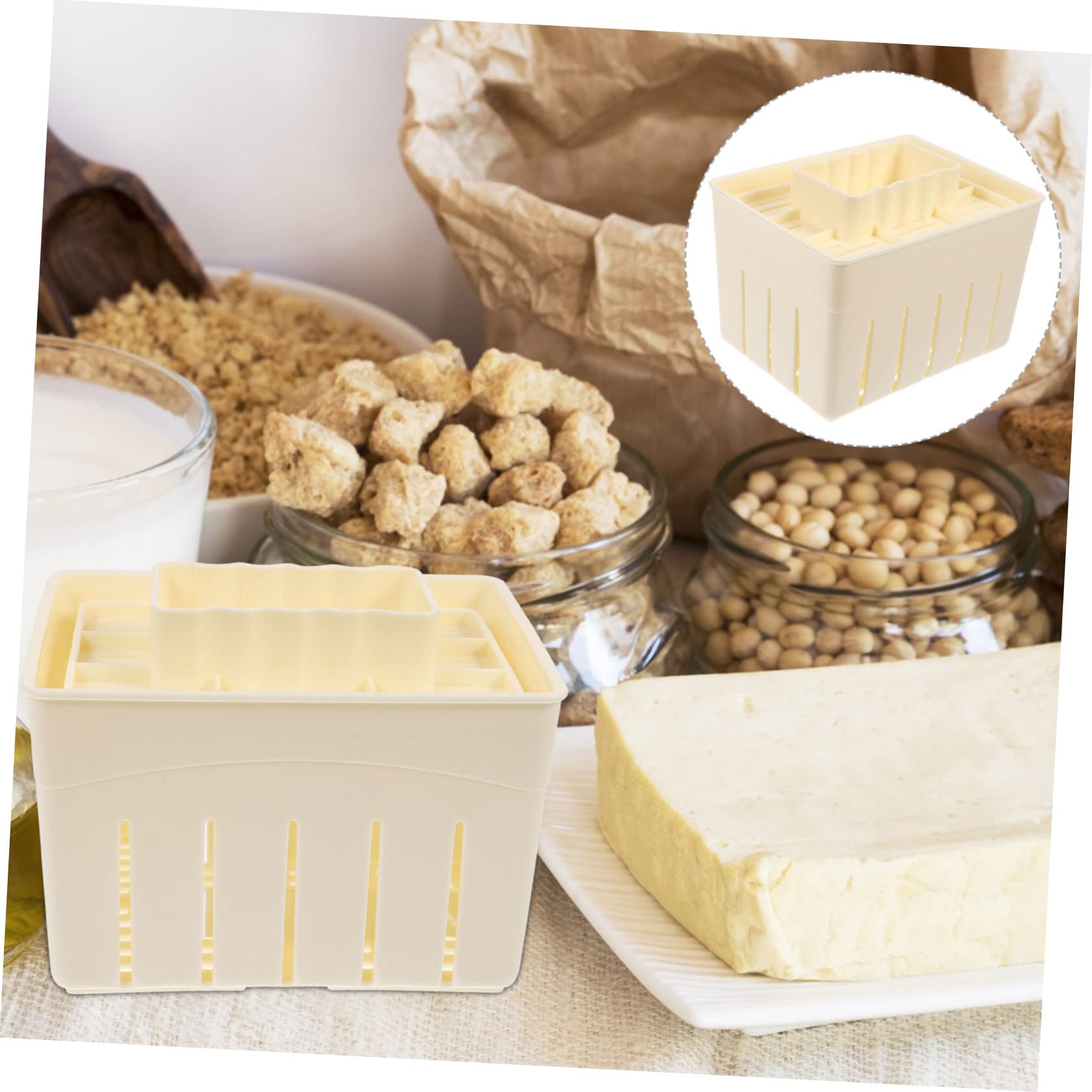 Foto 5 | Molde De Prensa De Tofu Feltechelectr Para Preparación Firme De Tofu, 2 Unidades - Venta Internacional.