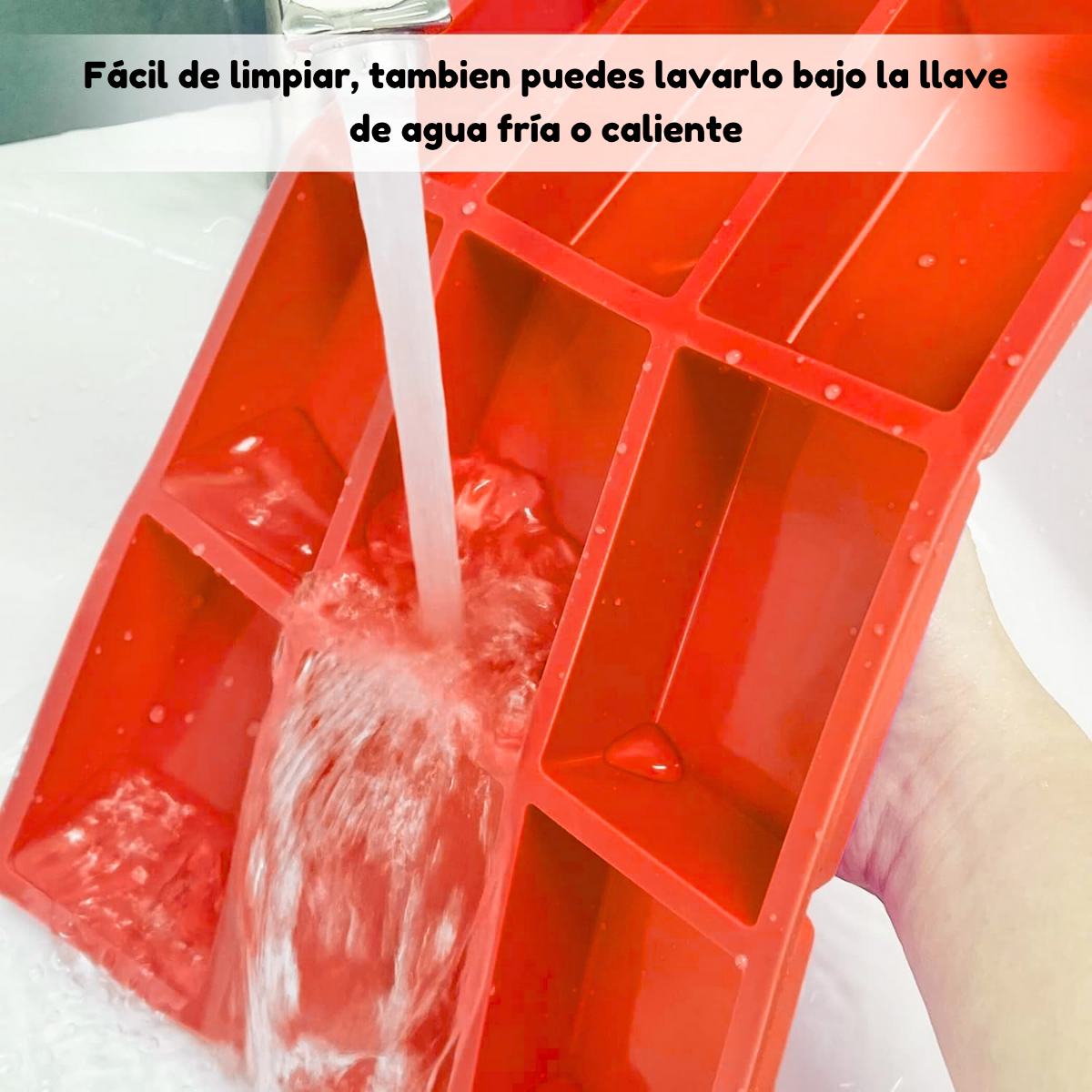 Foto 6 | Molde De Silicona Rectangular Antiadherente Repostería