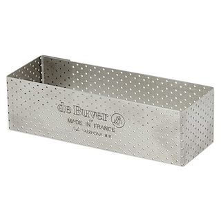 Foto 1 | Anillo Para Tarta De Buyer Rectangular Perforado 12 Cm X 4 Cm X 4 Cm - Venta Internacional.