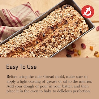 Foto 4 | Molde Rectangular Antiadherente Para Tartas Y Pan De Buyer 25 Cm Libre De Pfoa - Venta Internacional.