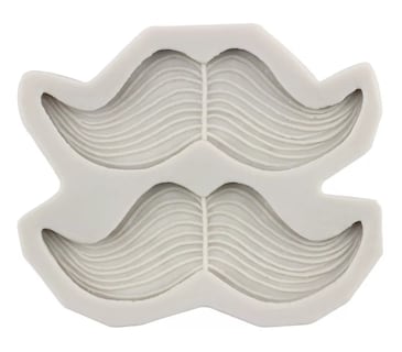 Foto 2 | Molde De Silicona Bigote Corbata Lazo Fondant Resina 4 Pcs