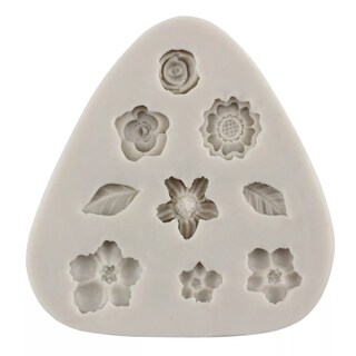 Foto 3 | Molde De Silicona Flor De Margarita Rosa Fondant Resina 5 Pcs