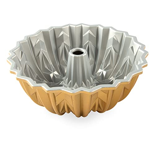 Foto 2 | Venta Internacional - Molde Nordic Ware Cut Crystal Bundt Capacidad de 10 Tazas Dorado