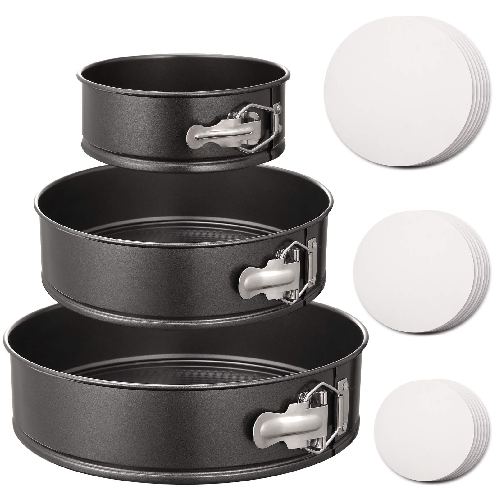 Juego de Sartenes Springform Hiware Antiadherentes 3 Piezas - Venta Internacional $989