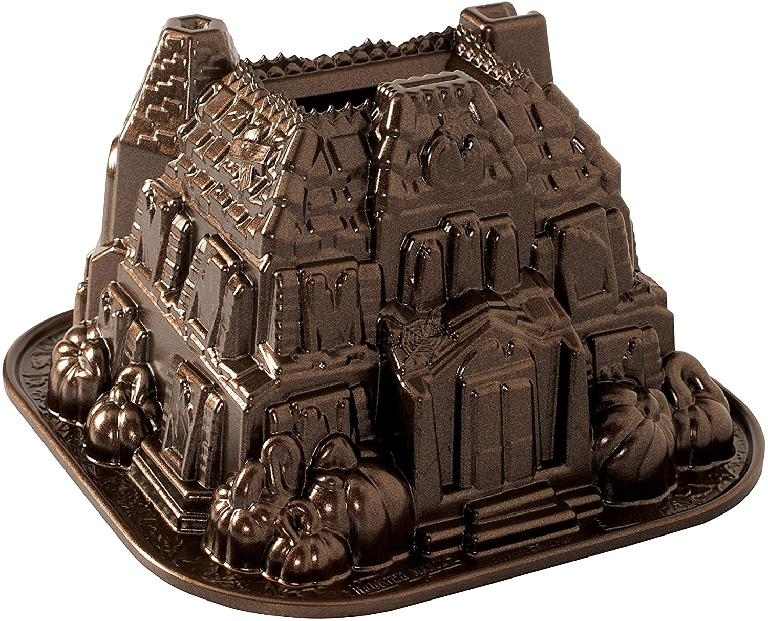 Foto 1 | Molde Nordic Ware Haunted Manor Bundt Bronce Horneado de Otoño y Cosecha - Venta Internacional