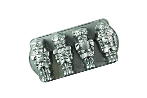 Molde para Cakelets Nordic Ware Cascanueces Aluminio Fundido - Venta Internacional