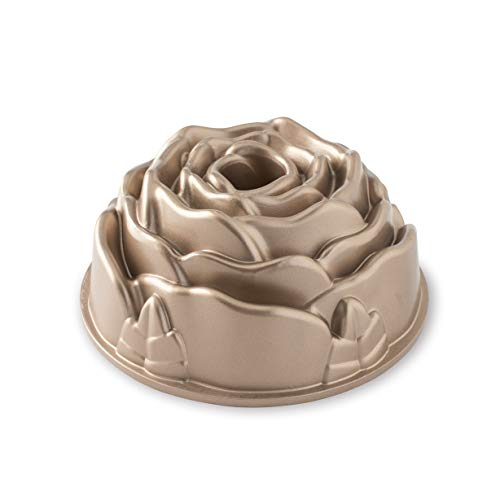 Foto 2 pulgar | Molde Bundt Nordic Ware de Aluminio Fundido Rosa con Capacidad de 2.4 l - Venta Internacional