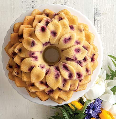 Foto 6 | Molde Bundt Nordic Ware Blossom de Aluminio Fundido de 2.4 l Horneado Uniforme y Diseño Único - Venta Internacional