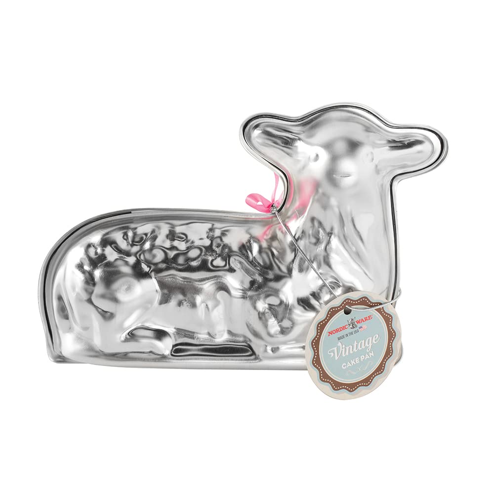 Foto 2 pulgar | Molde para Tartas Nordic Ware Spring Lamb 3-d Aluminio - Venta Internacional