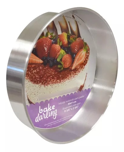 Foto 2 pulgar | Molde Redondo Bake Darling 30x7 Cms