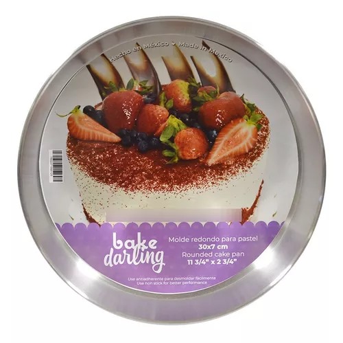 Foto 3 pulgar | Molde Redondo Bake Darling 30x7 Cms