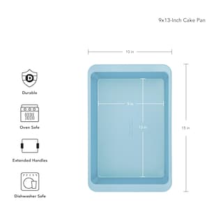Foto 2 | Molde Para Tartas Kitchenaid, Antiadherente, Acero Aluminizado, 23 X 33 Cm, Agua Mineral - Venta Internacional.