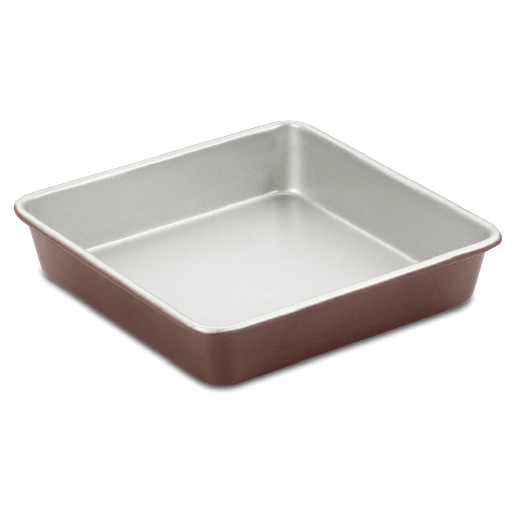 Foto 1 | Molde Para Tartas Cuisinart Cuadrado De Acero Antiadherente De Bronce De 9 Pulgadas - Venta Internacional.