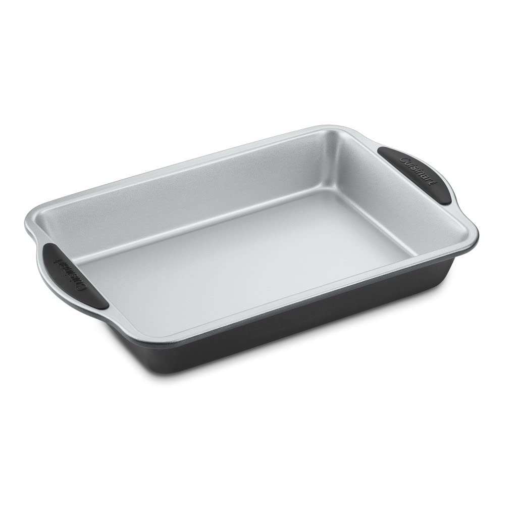 Foto 2 pulgar | Molde Para Tartas Cuisinart Easy Grip Para Hornear, 33 Cm X 23 Cm, Aluminizado - Venta Internacional.