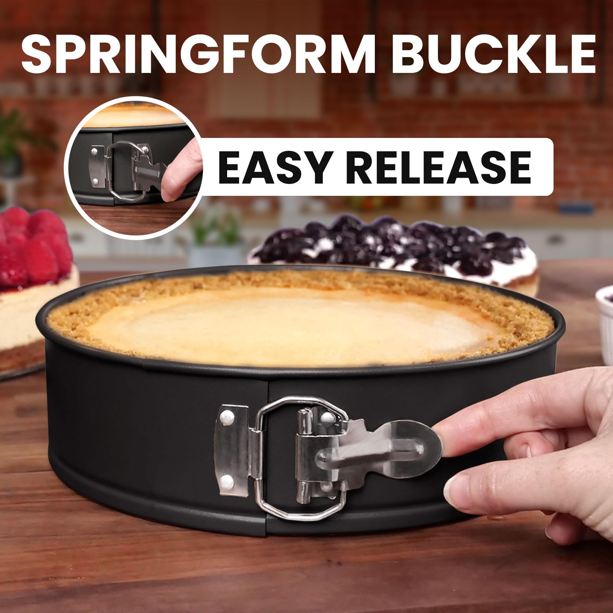 Foto 6 pulgar | Sartén Springform Zulay Kitchen Premium 23 cm Antiadherente con Fondo Extraíble - Venta Internacional