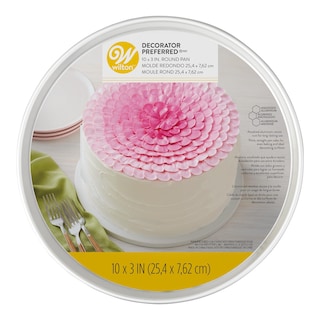 Foto 1 | Molde Para Tartas Wilton Decorator Preferred De Aluminio, Redondo, 10 X 7,62 Cm - Venta Internacional.