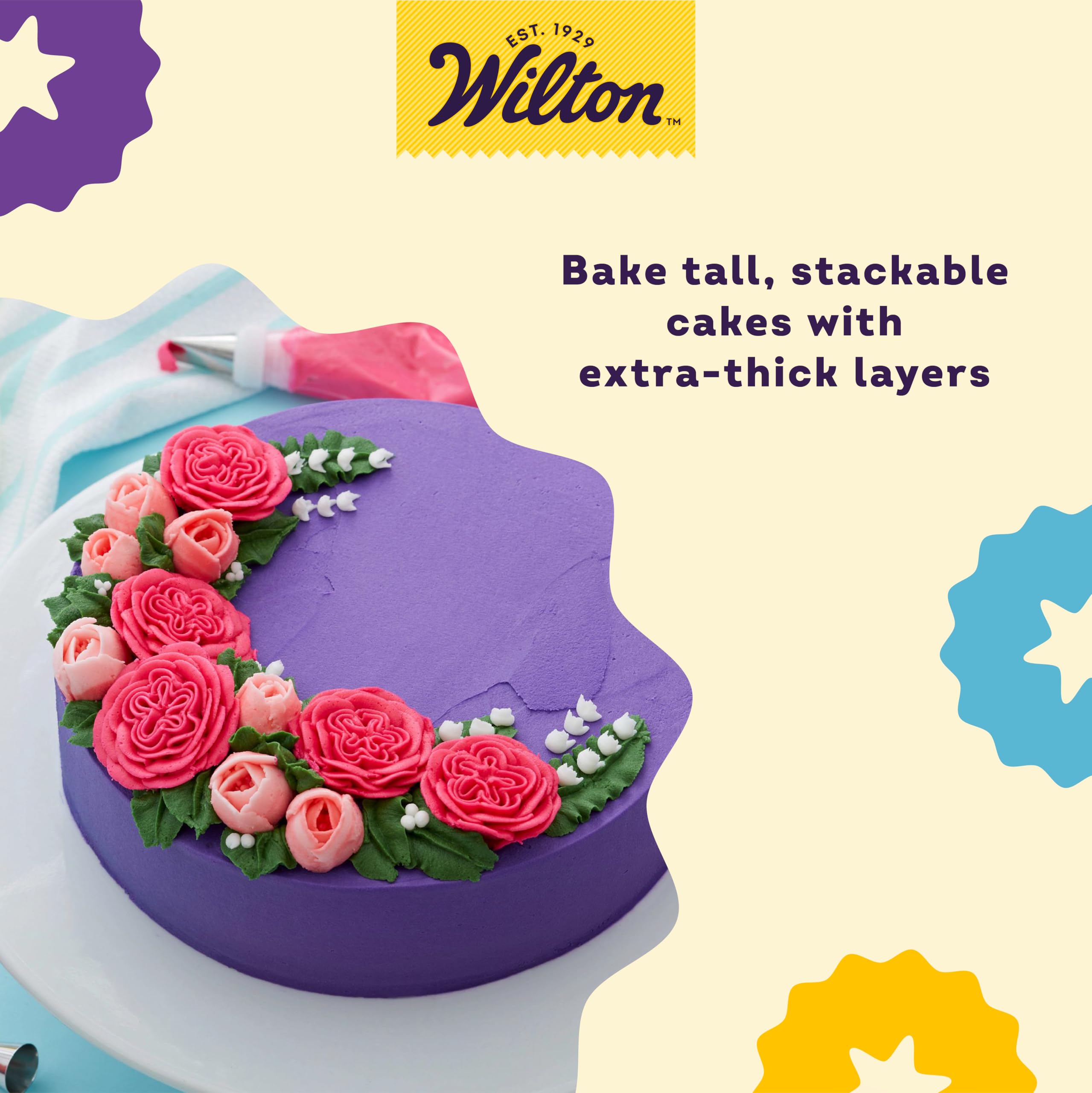 Foto 6 pulgar | Molde Para Tartas Wilton Decorator Preferred De Aluminio, Redondo, 10 X 7,62 Cm - Venta Internacional.
