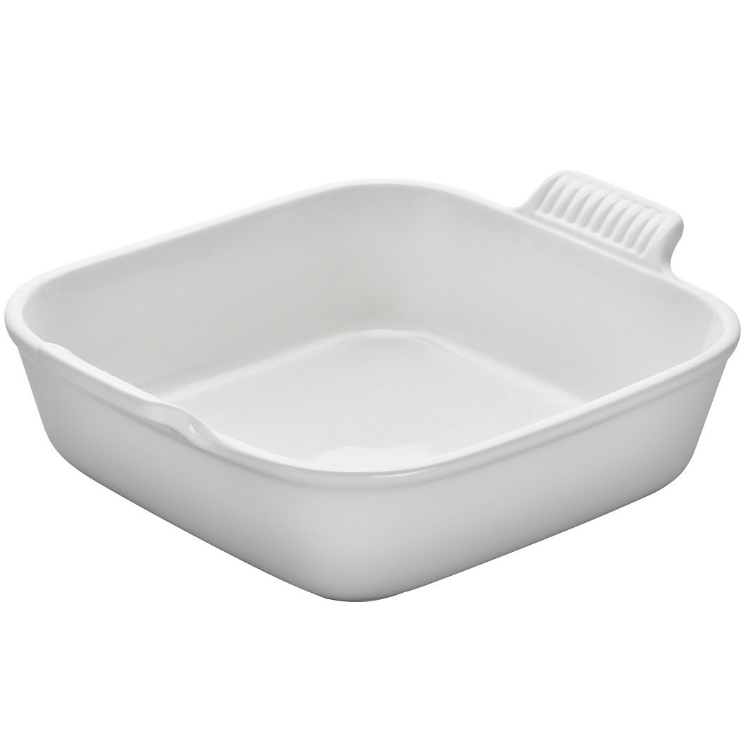 Foto 2 pulgar | Plato Cuadrado Le Creuset Stoneware Heritage 3l Blanco - Venta Internacional.