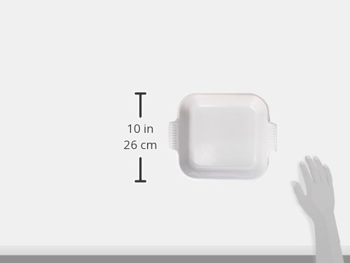 Foto 4 pulgar | Plato Cuadrado Le Creuset Stoneware Heritage 3l Blanco - Venta Internacional.