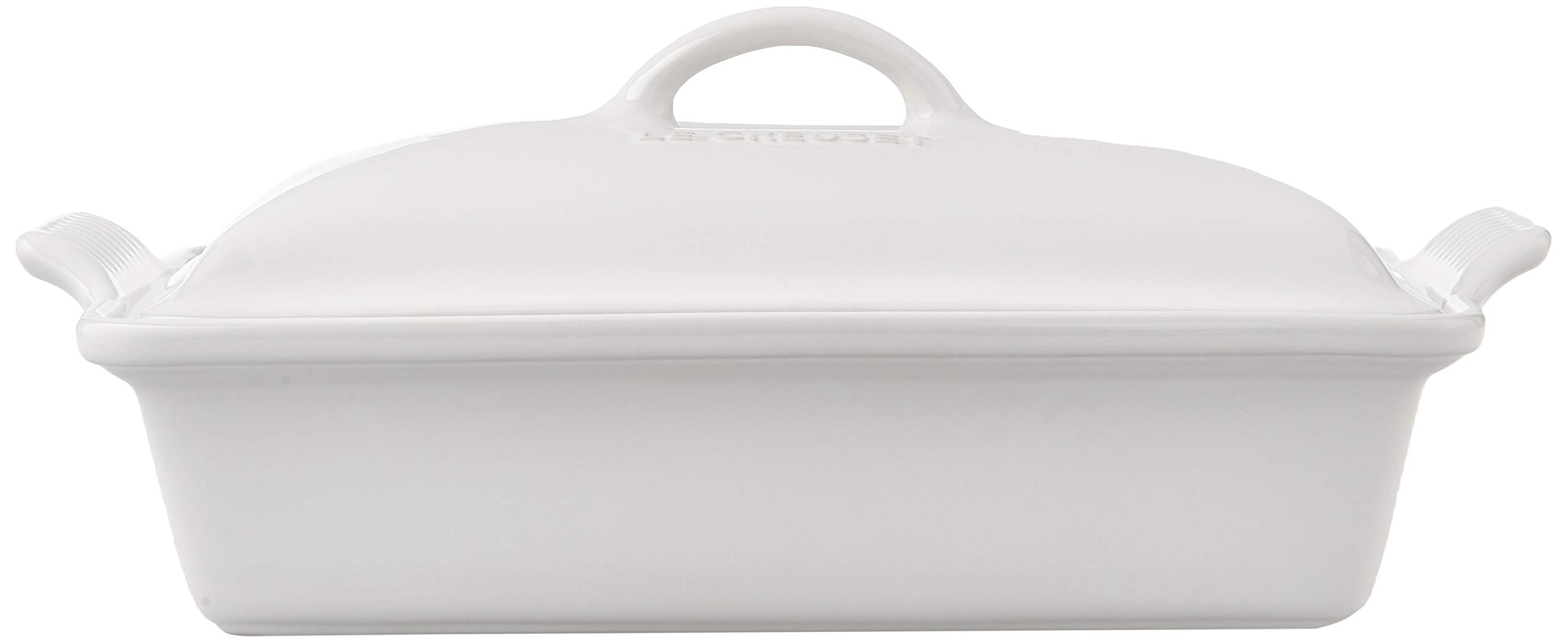 Foto 3 pulgar | Cacerola Le Creuset Stoneware Heritage, 4 Litros, Color Blanco - Venta Internacional.