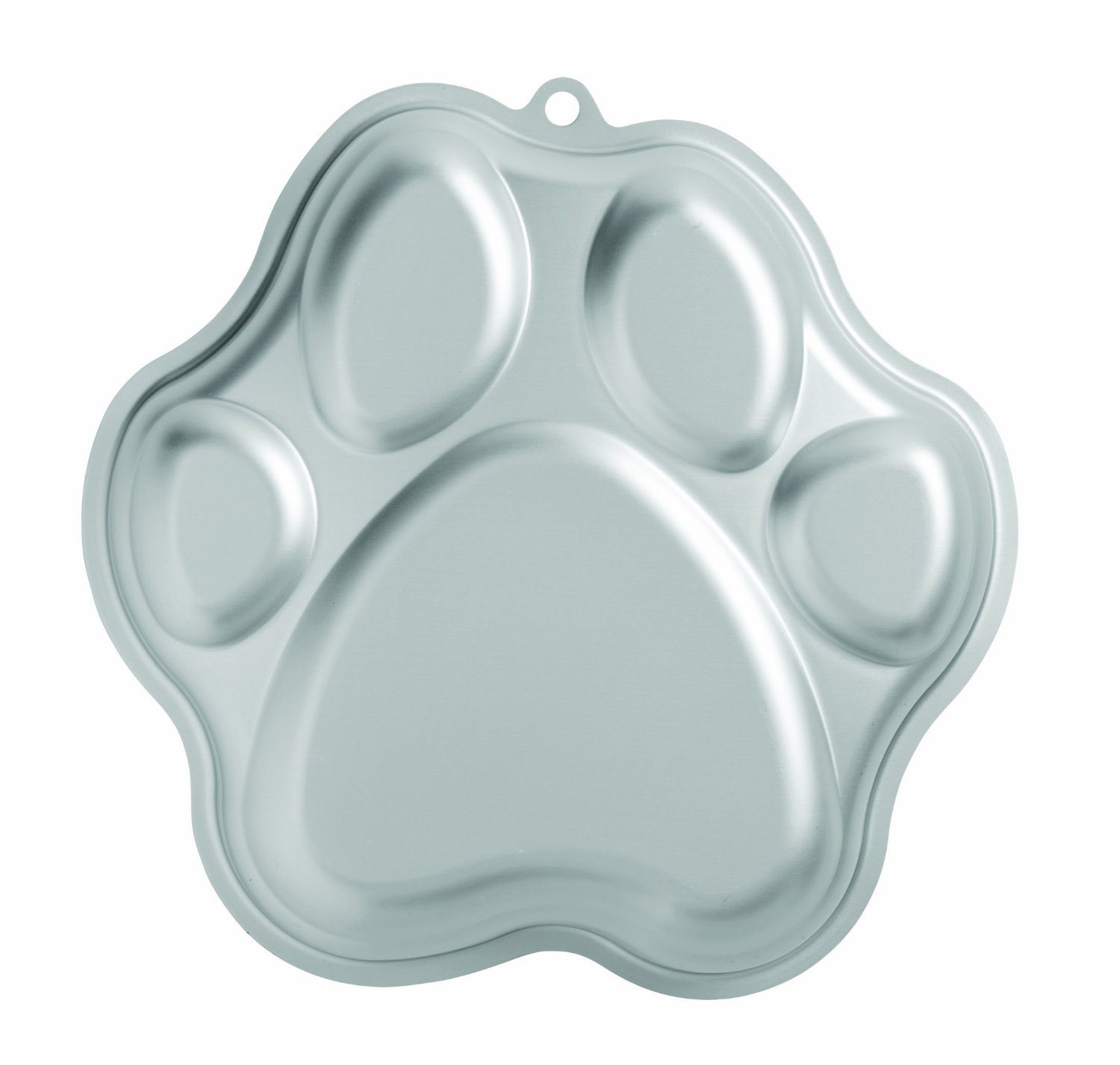 Foto 2 pulgar | Molde Para Tartas Wilton Con Estampado De Patas De Aluminio Plateado, 26 Cm X 27,3 Cm X 5 Cm - Venta Internacional.