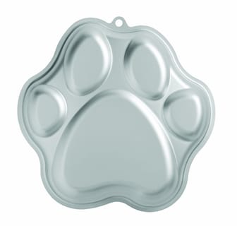 Foto 1 | Molde Para Tartas Wilton Con Estampado De Patas De Aluminio Plateado, 26 Cm X 27,3 Cm X 5 Cm - Venta Internacional.
