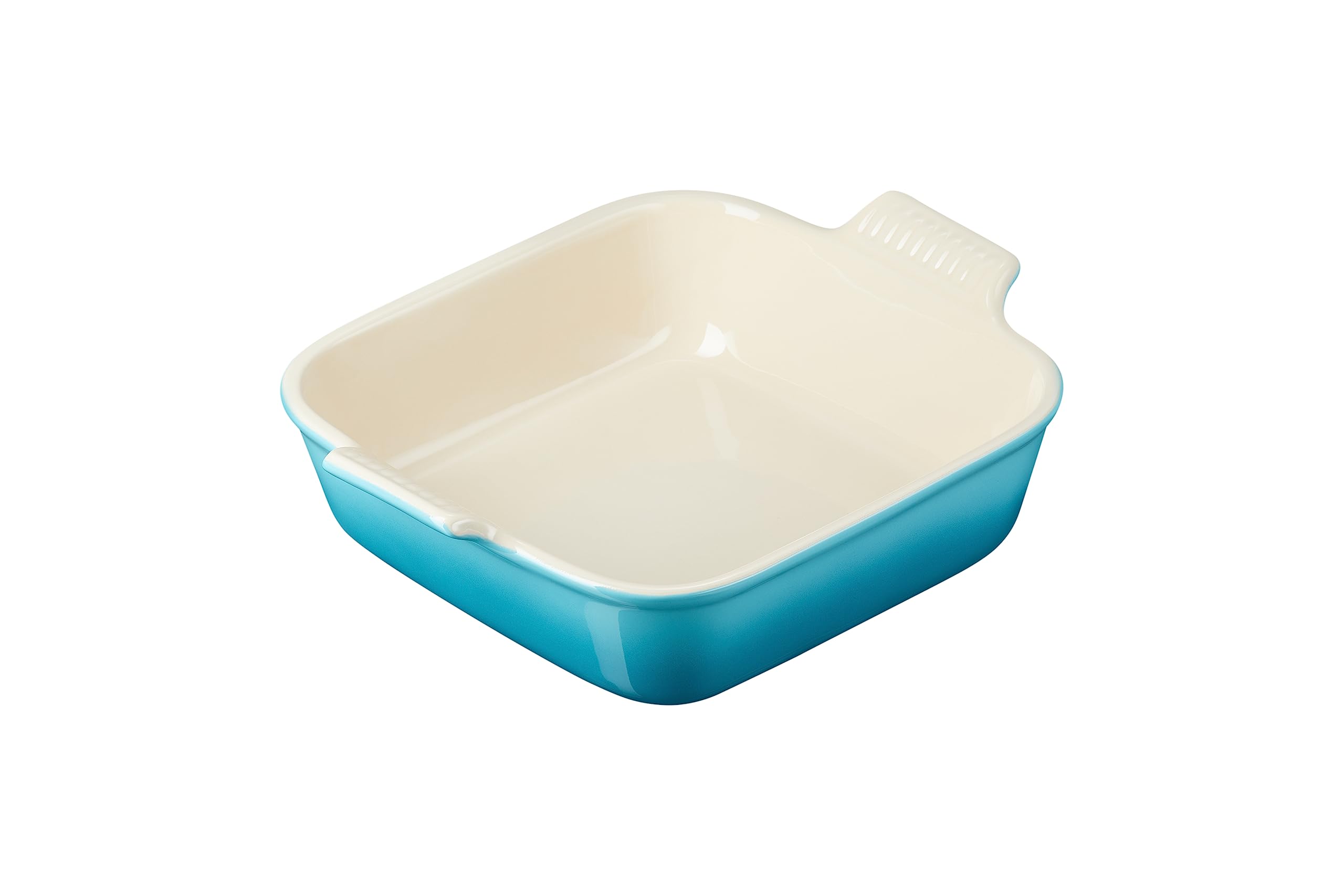 Plato Cuadrado Le Creuset Stoneware Heritage 3l Caribbean - Venta Internacional.