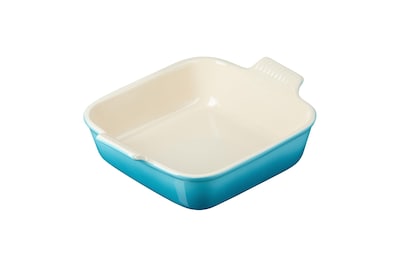 Foto 1 | Plato Cuadrado Le Creuset Stoneware Heritage 3l Caribbean - Venta Internacional.