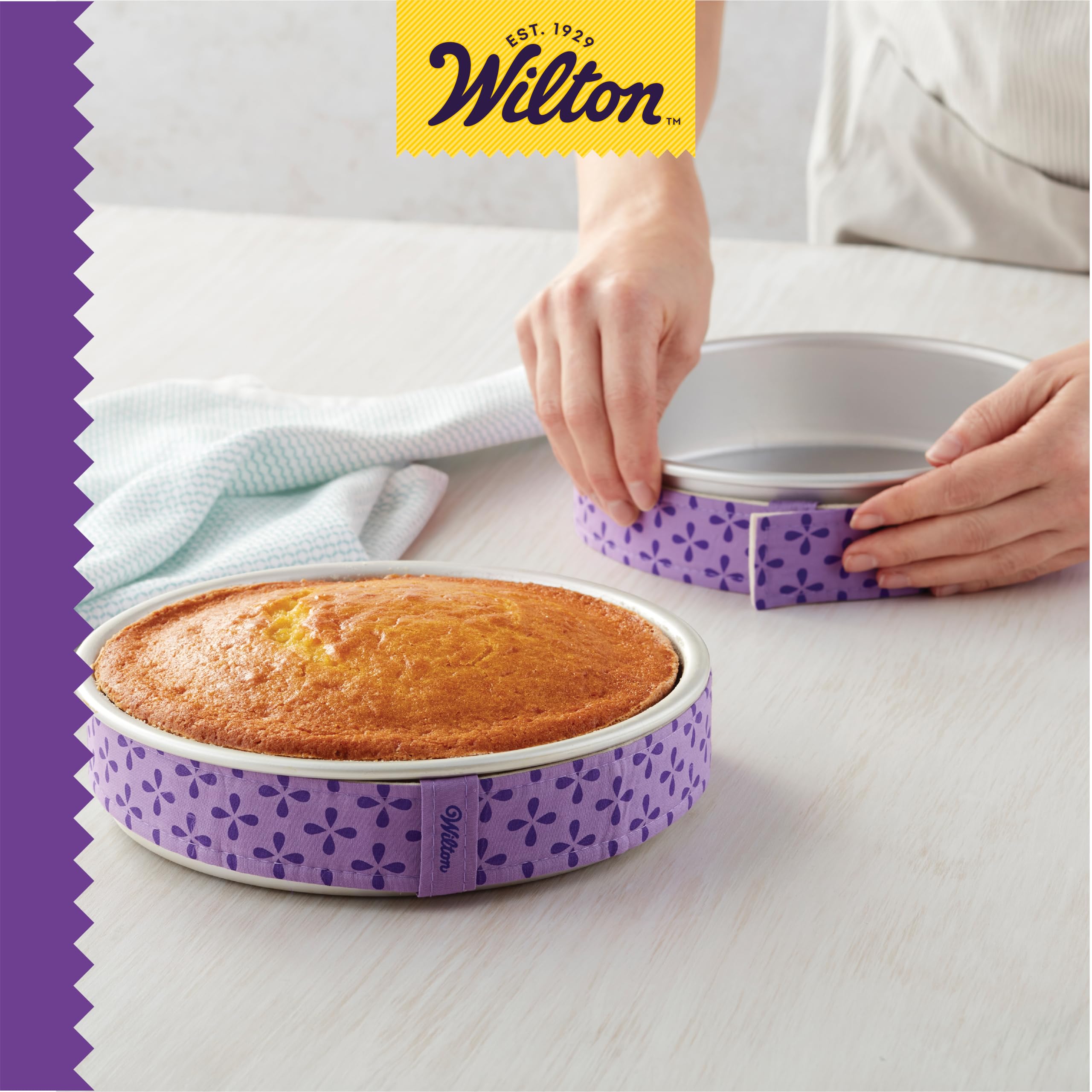 Foto 8 pulgar | Moldes Para Tartas Wilton Bake-even, Juego De 6 Piezas, 35 Cm Y 25 Cm - Venta Internacional.