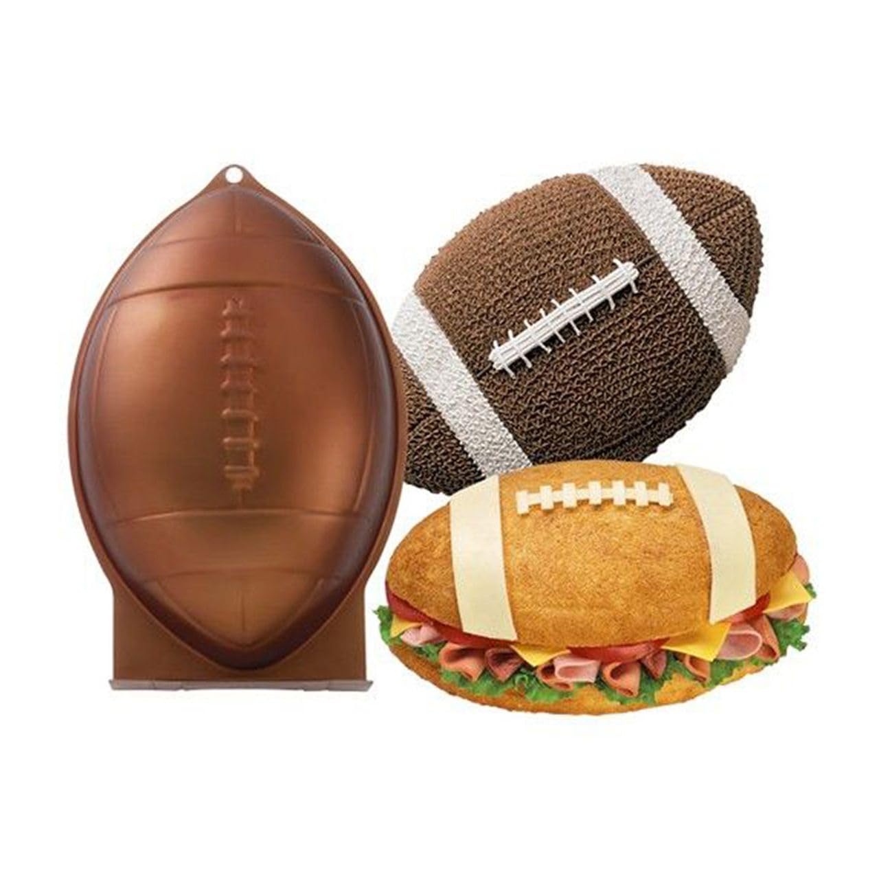 Foto 3 pulgar | Cake Pan Wilton First & Ten Football Game Night De Aluminio - Venta Internacional.