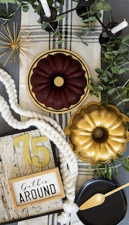 Foto 6 | Copa De Oro Del 12º Aniversario De Bundt Pan Nordic Ware - Venta Internacional.