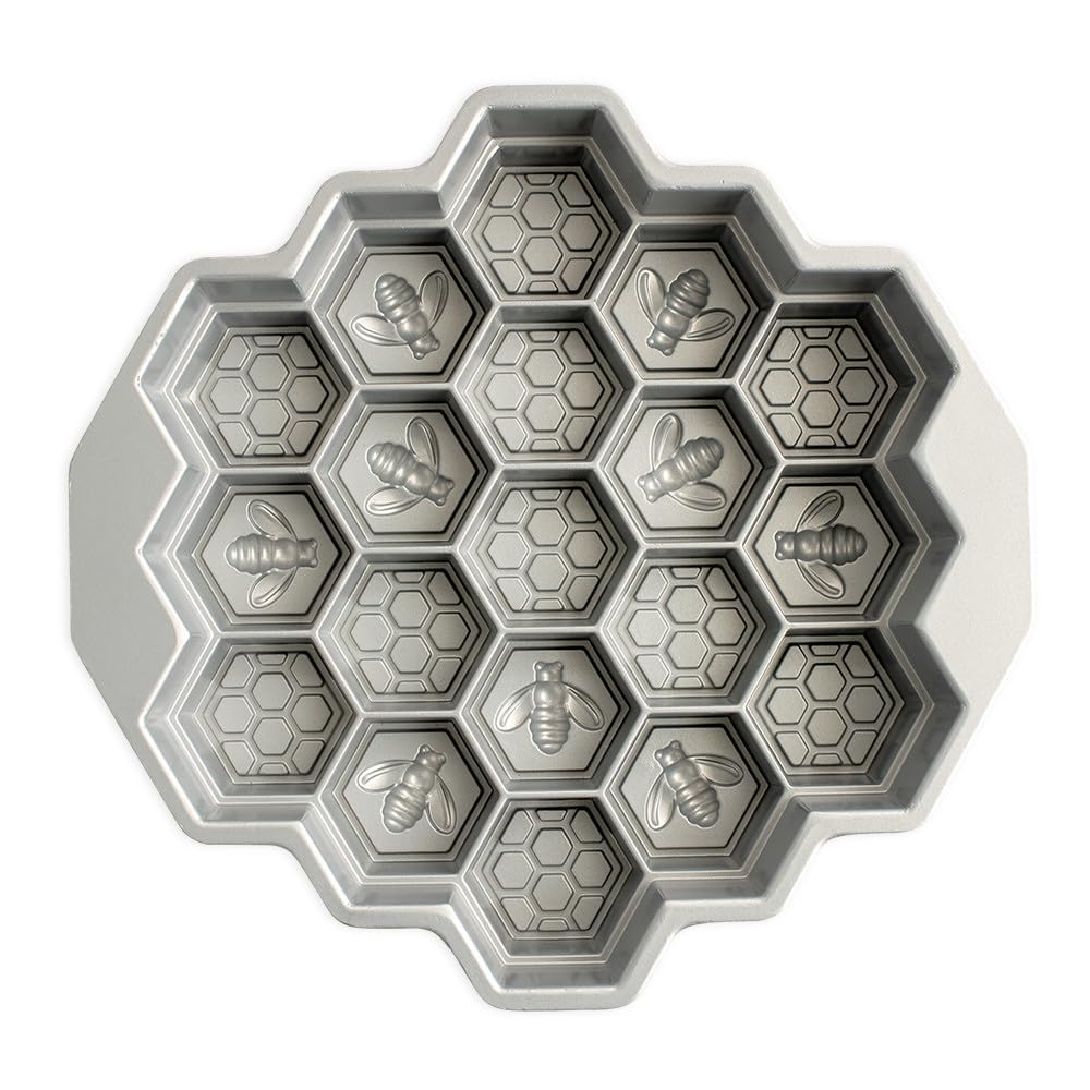 Foto 7 pulgar | Molde Para Tartas Nordic Ware Honeycomb, Desmontable, 10 Tazas - Venta Internacional.